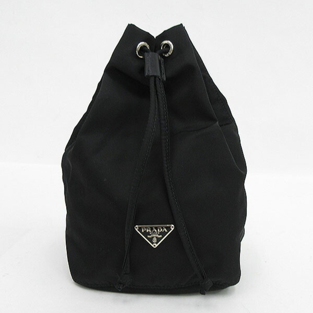 Prada Nylon Pouch Black Drawstring - image 2